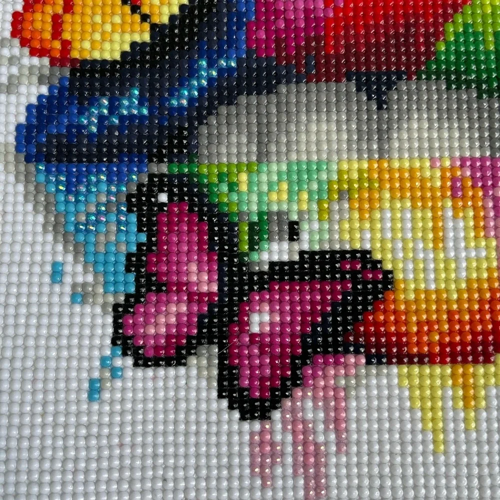 COMPLETED Butterfly Kiss Diamond Dotz - Picture 2 of 4